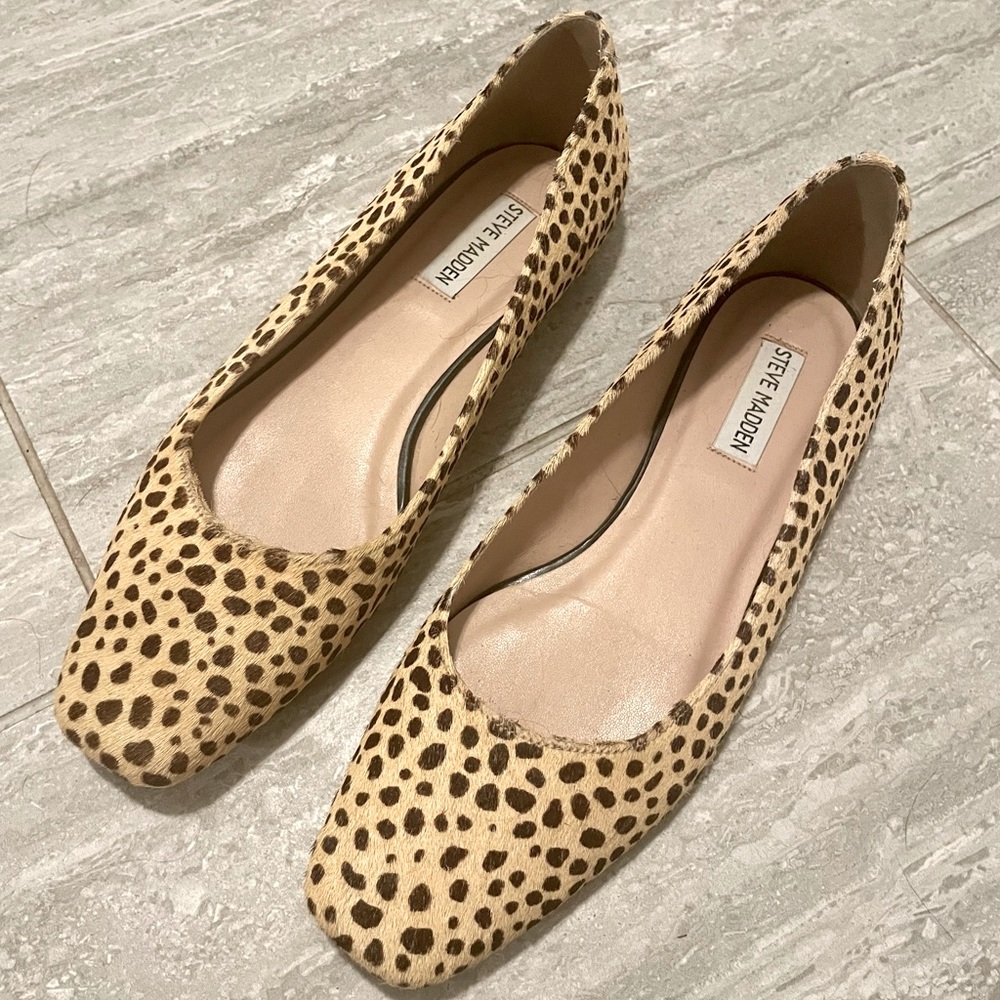 Steven Madden Byra Leopard Flats